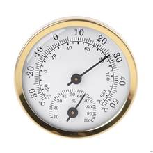 Indoor Analog Thermometer Hygrometer Humidity Temperature Gauge 58mm Household 2024 - buy cheap