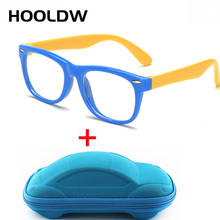 HOOLDW Flexible Kids Glasses TR90 Silicone Safety Optical Frame Children Eyeglasses Boys Girl Baby Computer Transparent Eyewears 2024 - buy cheap