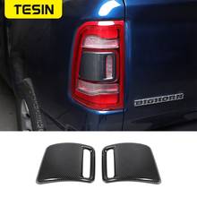TESIN ABS Carbon Car Rear Tail Light Lamp Decoration Cover Trim Stickers For Dodge Ram 1500 2019 2020 Car Exterior Accessories 2024 - buy cheap