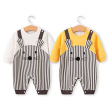 New born Baby Boy Clothes Cartoon Mouse Costume Newborn Rompers Twins Infant Jumpsuits Pajamas Babygrow Kids Clothing Things 2024 - buy cheap