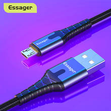 Essager-Cable Micro USB de carga rápida para móvil, Cable de datos para Samsung, Xiaomi, Android, 2M 2024 - compra barato