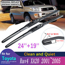 Car Wiper Blade for Toyota Rav4 XA20 Rav 4 20 2001~2005 2002 2003 2004 Front Windscreen Windshield Wipers Car Accessories Goods 2024 - buy cheap