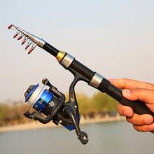 NEW!  Telescopic Fishing Rod Glass Fiber Fishing Pole Travel Sea Fishing Spinning Lighweight Rod Portable Fishing Accessories 2024 - buy cheap