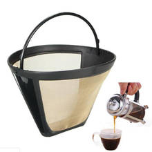 Reusable Coffee Filter Permanent Coffee Maker Machine Filter With Handle Cafe Kitchen Gadgets Coffee Machine Filter Coffees Tool 2024 - buy cheap
