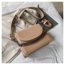 Brand Designer PU Leather Women's Crossbody Bag Fashion Chain Messenger Bag Small Flap Lady Handbag 2024 - buy cheap