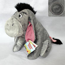 Muñeco de peluche de la serie de películas de Disney para niños, muñeco de peluche suave de oso Pooh, buen amigo Eeyore, bonito burro pequeño, regalo de 30cm 2024 - compra barato