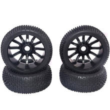 4Pcs 1/10 1/8 Wheel Rim & Tyre Tires for HSP HPI Team Losi Hongnor Kyosho Tamiya LRP 1/10 RC Off road Buggy Car 2024 - buy cheap