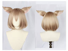 Felix Argyle Cosplay Wig Re:Zero Kara Hajimeru Isekai Seikatsu Felix Argyle Anime Synthetic Hair Cosplay Wigs +Ears +Cap+Track 2024 - buy cheap