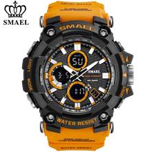 SMAEL 1802 Sports Men's Watches Top Brand Luxury Military Quartz Watch Men Waterproof Shock Male Digital Clock Relogio Masculino 2024 - buy cheap