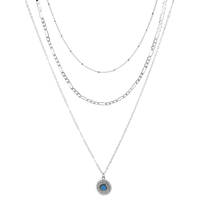 Женское многослойное ожерелье из натуральной кожи, в богемном стиле 2024 - купить недорого