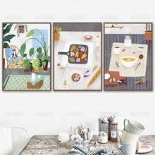 Постер для домашнего декора, настенная посуда для дома, кухни, спальни, художественное украшение, Картина на холсте с изображением Hd 2024 - купить недорого
