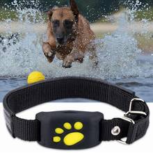 Collar para mascotas a prueba de agua, rastreador GPS antipérdida para mascotas, perros y gatos, dispositivo inteligente en tiempo Real GSM/GPRS, Collar localizador de seguimiento 2024 - compra barato