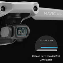 Película protetora para tela hd, para dji mavic air 2, anti-arranhão, película de lente de vidro temperado para mavic air2, acessório protetor, 1/2/3 conjunto 2024 - compre barato