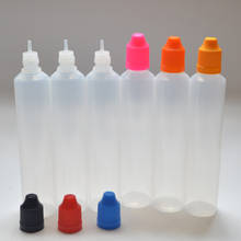 Botella con cuentagotas de plástico en forma de bolígrafo, larga y fina, 60ml, tapa a prueba de niños, botella de líquido electrónico, Envío Gratis 2024 - compra barato