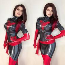 Grey Phoenix Cosplay Costume Suit Dark Phoenix Superhero Zentai Bodysuit Halloween Jumpsuits 2024 - buy cheap