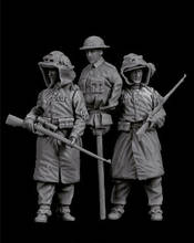 New Unassembled 1/35 modern British man Set stand  Resin Figure Unpainted Model Kit 2024 - buy cheap