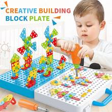 Quebra-cabeças infantil 3d, 275 peças, para crianças, ferramenta de brinquedo, montagem de desmontagem 2024 - compre barato