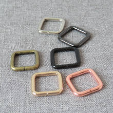 10pcs 20mm webbing bag accessory metal O D ring handbag leather strap belt buckle pet dog leash rope sewing garment DIY hardware 2024 - buy cheap