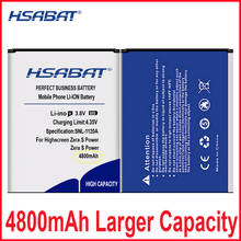 HSABAT 0 Cycle 4800mAh Battery for Highscreen Zera S Power High Quality Mobile Phone Replacement Accumulator 2024 - buy cheap