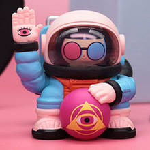 Birthday Gift 52TOYS Lucky Astronaut Cat Radio Trendy Kid Doll Computer Desktop Decoration Kawaii Toy Blind Random Box 2024 - buy cheap