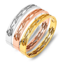 Роскошный бренд, кристаллы, металлическая цепочка, браслеты и браслеты для женщин, ювелирное изделие, нержавеющая сталь, тонкие браслеты с заклепками, трендовые 2024 - купить недорого