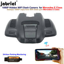 Jabriel-Cámara de salpicadero oculta para coche, dispositivo con Wifi 1080P, para Mercedes benz E200 E220d E300 E320 E350 AMG GT 50 53 63s 4matic 2016 2019 2020 2024 - compra barato
