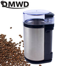 DMWD-molinillo de café eléctrico de acero inoxidable para el hogar, trituradora de hierbas, especias, nueces, molinillo de granos, 220-240V, UE 2024 - compra barato