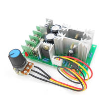 DC Motor Speed Controller Switch PWM Fan DC Motor Speed Controller Module 1200W 20A DC 12V/24V/36V/48V 25KHZ 2024 - buy cheap