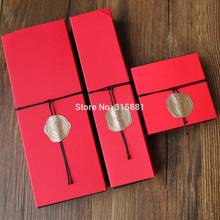 Red Chocolate Boxes Chocolate Paper Box Valentine's Day Christmas Birthday Party Supplies Gift Packaging 10set/lot 2024 - buy cheap