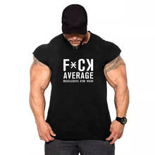 Brand Workout Vest Muscle Cotton Gym Tank Tops Men Sleeveless Tanktops Fashion Bodybuilding Clothing Undershirt Fitness Stringer 2024 - buy cheap