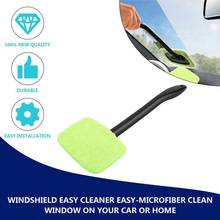 Fácil de limpeza fácil do pára-brisa plástico portátil de 2019-janela limpa de microfibra em seu carro ou em casa lavável rápido fácil brilho acessível 2024 - compre barato