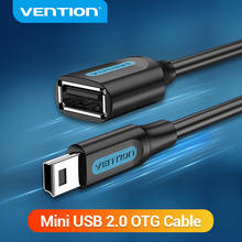 Vention-mini cabo adaptador usb otg, usb macho para usb 2.0 fêmea, para tablet, samsung, macbook pro 2024 - compre barato