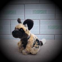 small  doll  African wild dog doll simulation African hound simulation animal plush toy 2024 - buy cheap