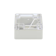 Caja de plástico de seguridad para suministro de energía, estuche transparente para instrumentos, cableado al aire libre, impermeable, 65x58x35mm, 1 ud. 2024 - compra barato