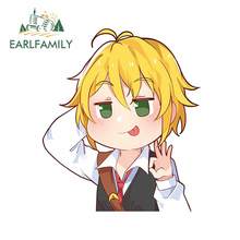 EARLFAMILY 13cm x 11.2cm for Meliodas Chibi Seven Deadly Sins Hentaku RV Car Stickers VAN Scratch-proof Laptop Decal Decoration 2024 - buy cheap