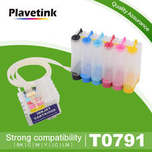 Plavetink Compatiable T0791 Continous Ink Supply System Ciss For Epson Stylus Photo 1400 1500W P50 Artisan 1430 PX650 Printer 2024 - buy cheap