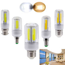E27 светодиодный светильник 220V SMD E14 E12 B22 E26 светодиодный свет кукурузная Кукуруза Люстра для светодиодное освещение для дома лампа 110V AC 85-265V 2024 - купить недорого