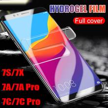 9H Full Cover Protective For Huawei Honor 8X 8A 8C 8S Hydrogel Film Honor 7A 7C 7X 7S 9X 9A 9C 9S Play Screen Protector 2024 - buy cheap