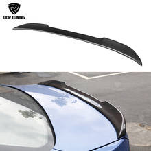 Carbon spoiler For BMW F30 F80 M3 Spoiler Carbon Fiber Material CS Style 2012 - UP 320i 328i 335i 326D F30 rear wings 2024 - buy cheap