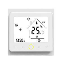 Tuya-termostato inteligente zigbee, controle de temperatura, programável, semanalmente, 5a, aplicativo de controle de voz, para caldeira de água, aquecedor a gás, casa 2024 - compre barato