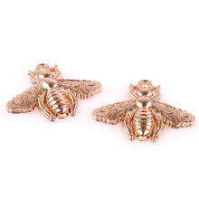 10 pçs cor de ouro mel abelha encantos pingentes para colar pulseira jóias fazendo diy artesanal 23583 2024 - compre barato
