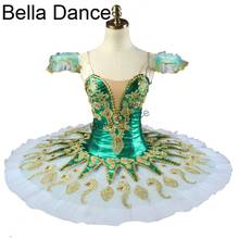 Adulto pássaro azul clássico profissional tutu pancake platter competição desempenho tutus ballet bailarina trajes de palco feminino 2024 - compre barato