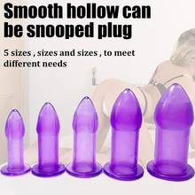 Soft Silicone Anal Plug Masturbator Anal Trainer Butt Plugs Prostate Massage Expansion Stimulator Adult Sex Toys for Beginner 2024 - buy cheap