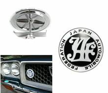 10pcs Black JAF Logo Japan Automobile Federation JDM Car Grille Emblems Badge 2024 - buy cheap