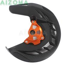 Para sx xc exc 120-530 motocross frente x-freio disco rotor capa guardas para tc fc te fe fs fx 125 250 300 2024 - compre barato