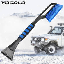 YOSOLO Snow Ice Scraper Snow Brush Shovel Removal Brush for the car Windshield Cleaning Scraping Tool Car Vehicle Winter Tool 2024 - buy cheap