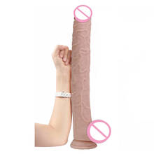 Suction Cup Super Long Big Silicone Horse Dildo Sex Toy Realistic Penis Women Pussy Dong Flexible Strapon Erotic Phalloimitator 2024 - buy cheap