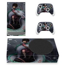 Spirited Away Style Xbox Series S Skin Sticker for Console & 2 Controllers Decal Vinyl Protective Skins Style 1 2024 - buy cheap