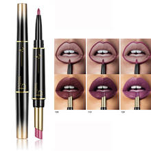 1PC Double Head Lip Liner Waterproof Lips Moisturizing Lipstick Long Lasting Colorled Matte Lip Pencil Cosmetic Dropshipping 2024 - buy cheap