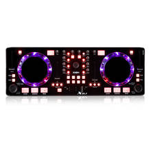 iCON XDJ USB MIDI DJ Controller Professional Audio DJ Mixer With Touch Sensitive Scratch Wheels For Stage 2024 - buy cheap